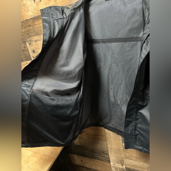 Columbia Men’s Black Water Tight II Long Sleeve Full zip Hooded Jacket Size L - Picture 5 of 5
